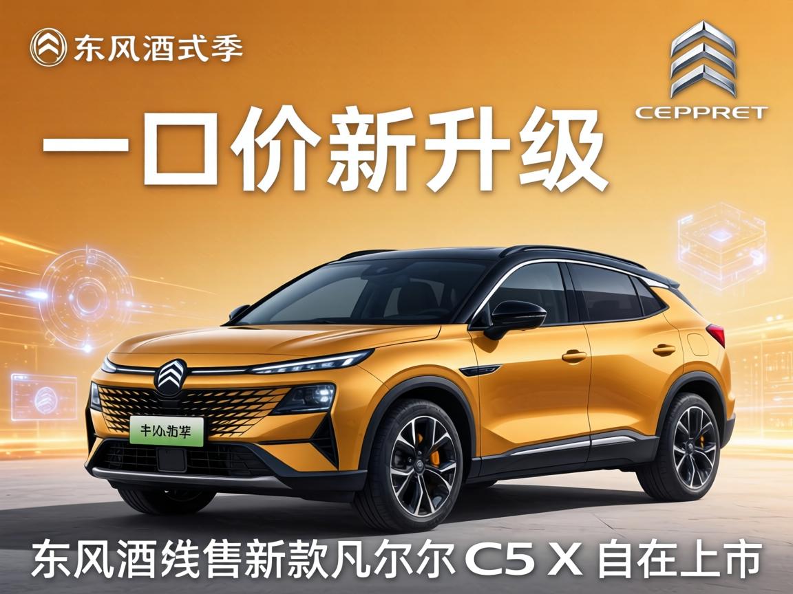 一口价 新升级 东风雪铁龙新款凡尔赛C5 X自在上市