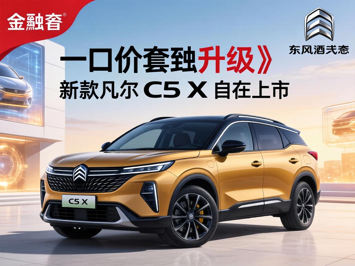 一口价 新升级 东风雪铁龙新款凡尔赛C5 X自在上市