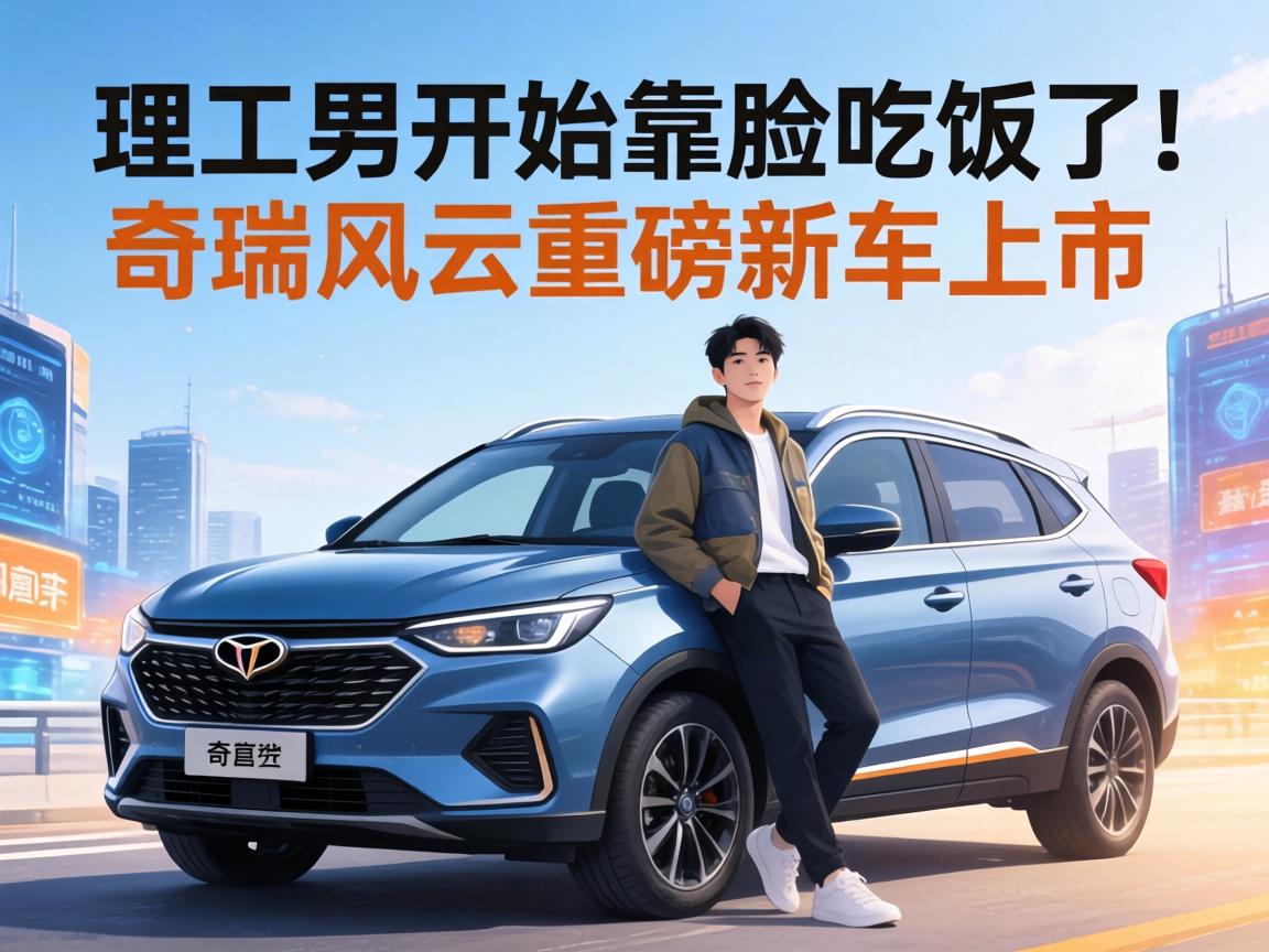 理工男开始靠脸吃饭了!奇瑞风云重磅新车上市