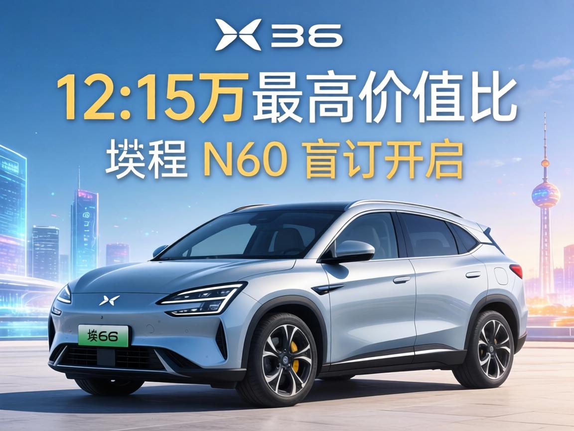 12-15万最高价值比，埃安 N60 盲订开启