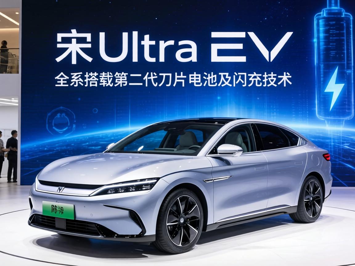 宋Ultra EV上市,全系搭载第二代刀片电池及闪充技术