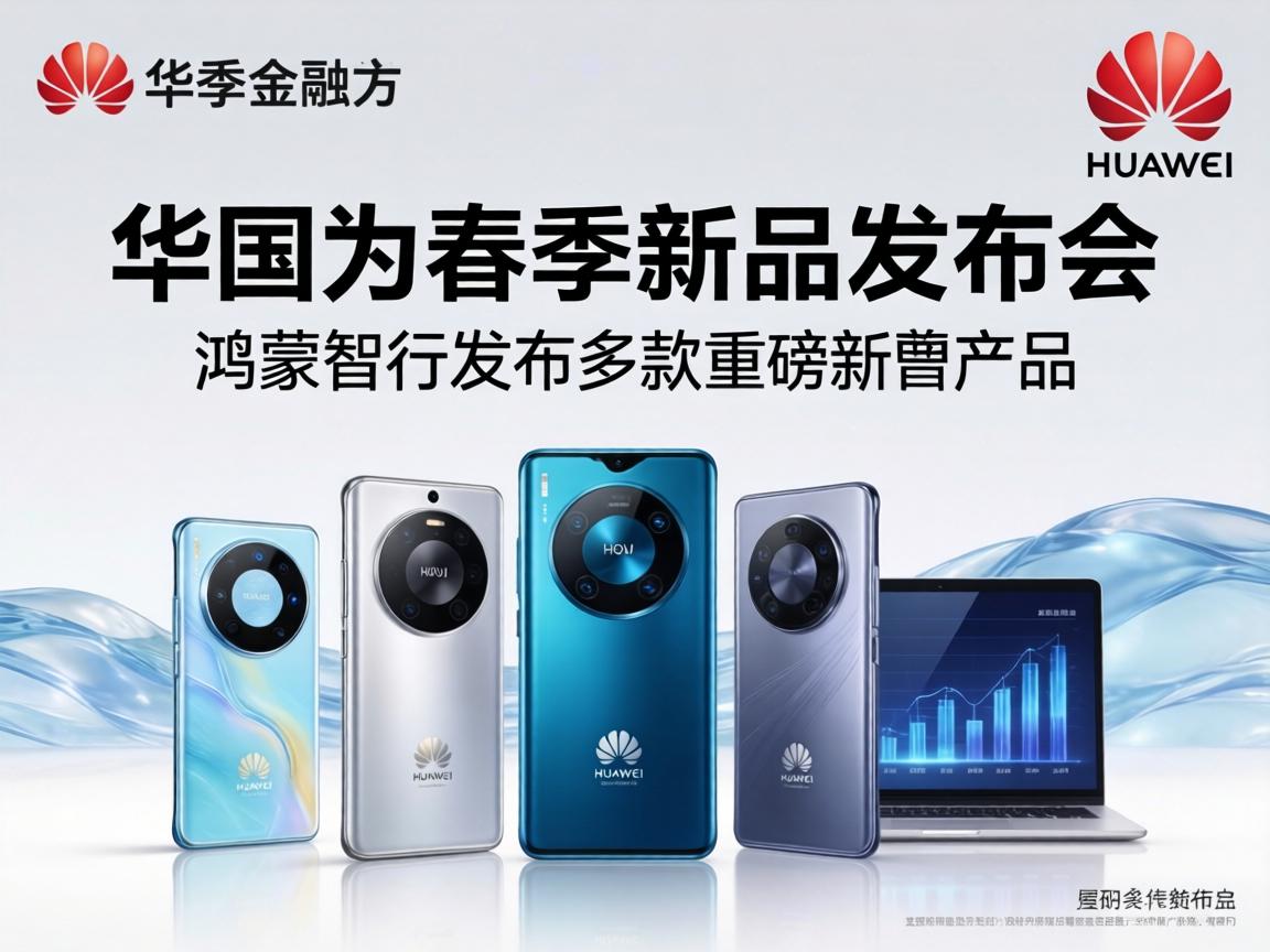 华为春季新品发布会，鸿蒙智行发布多款重磅新品
