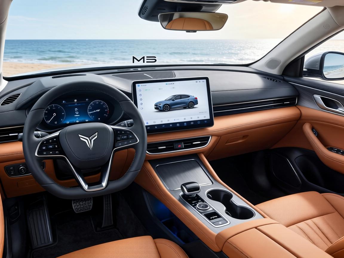 颜色高级配可旋转中控屏，问界M6内饰官图曝光，喜欢么？