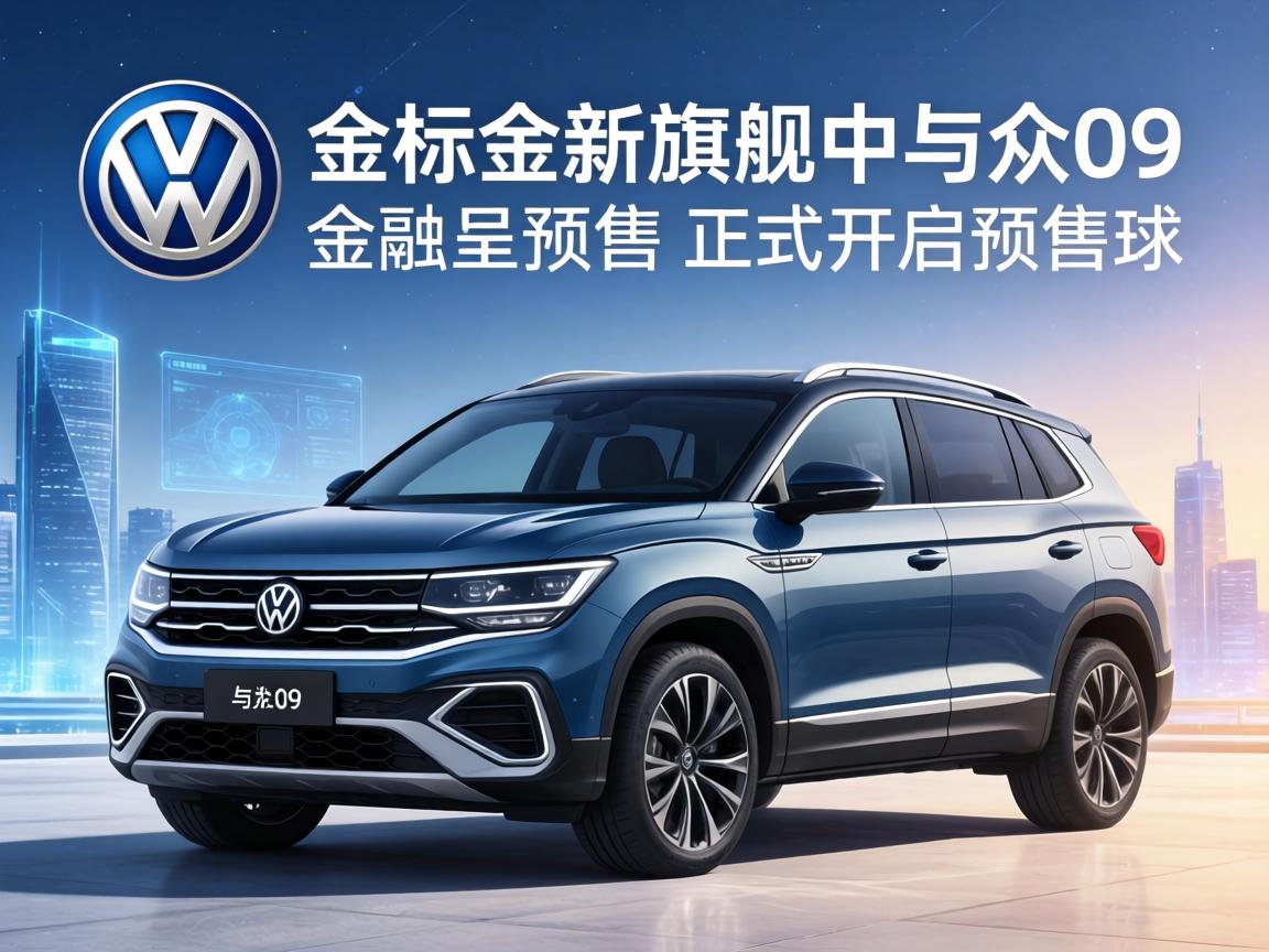 金标大众全新旗舰SUV与众08，正式开启预售