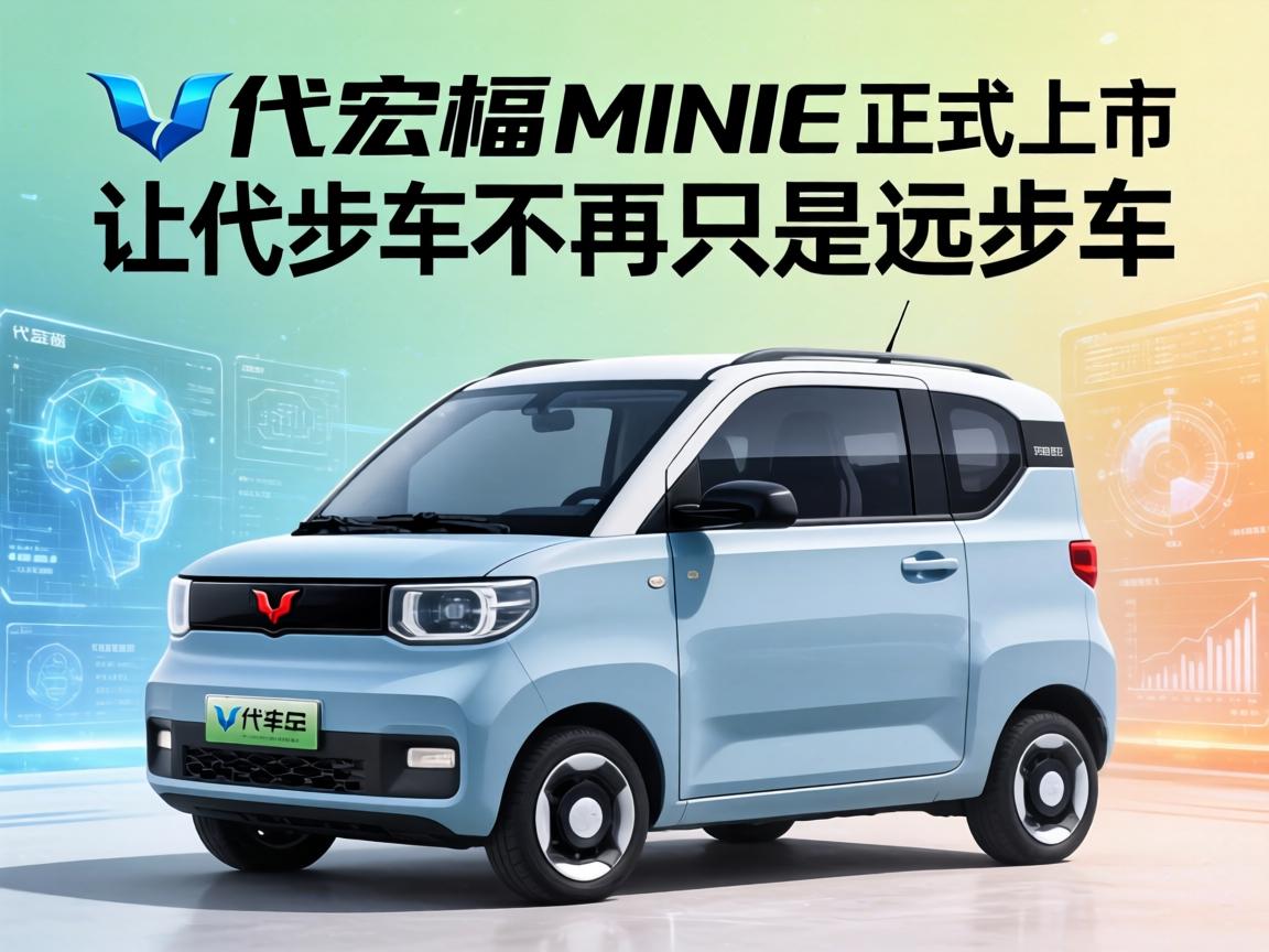 第五代宏光MINIEV正式上市 让代步车不再只是代步车