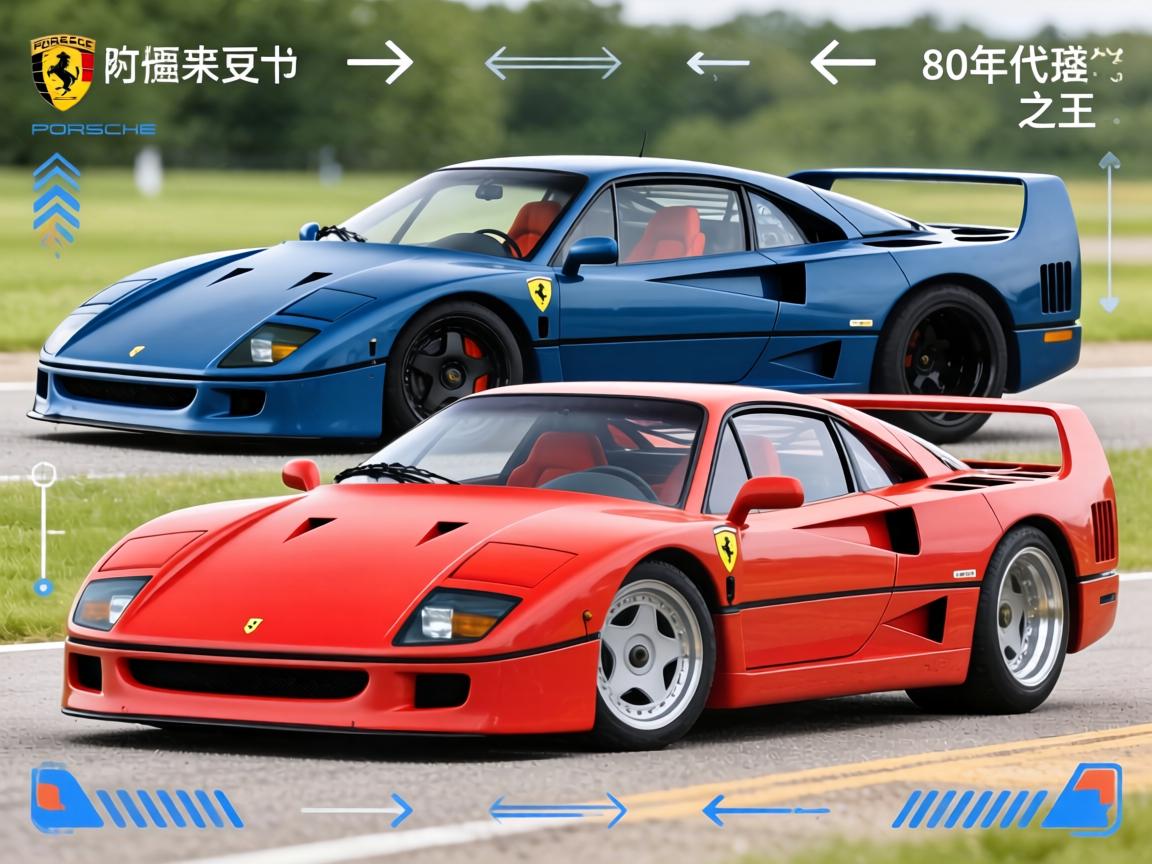 保时捷959与法拉利F40谁才是80年代超跑之王？