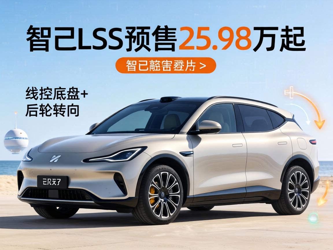 智己LS8预售25.98万起，线控底盘+后轮转向