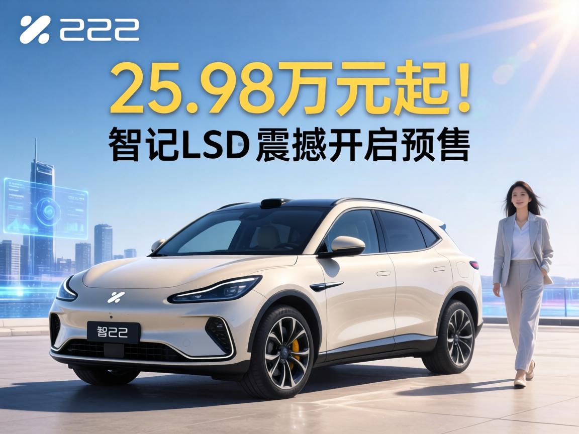 25.98万元起！智己LS8震撼开启预售