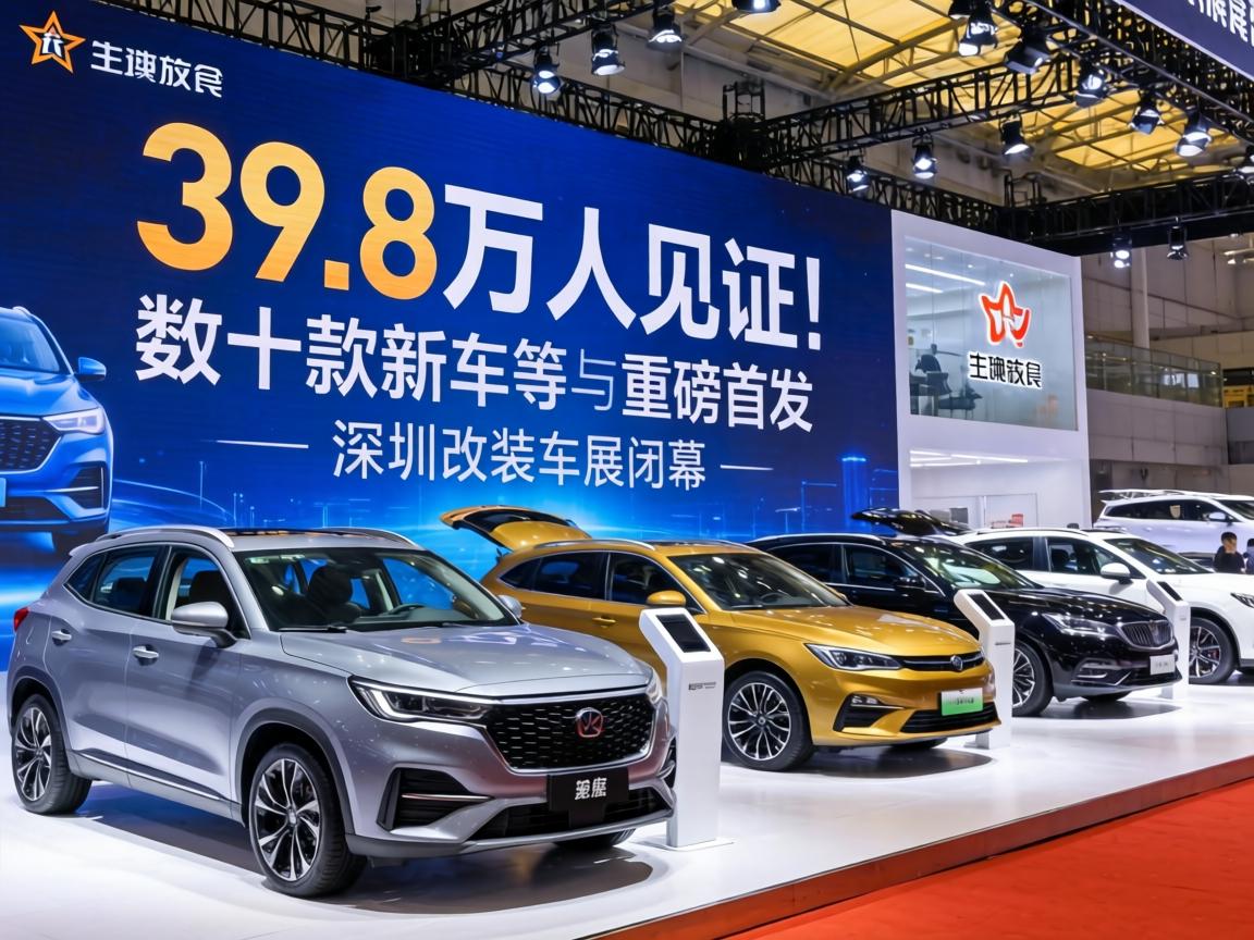 超39.8万人见证!数十款新车重磅首发,深圳改装车展闭幕