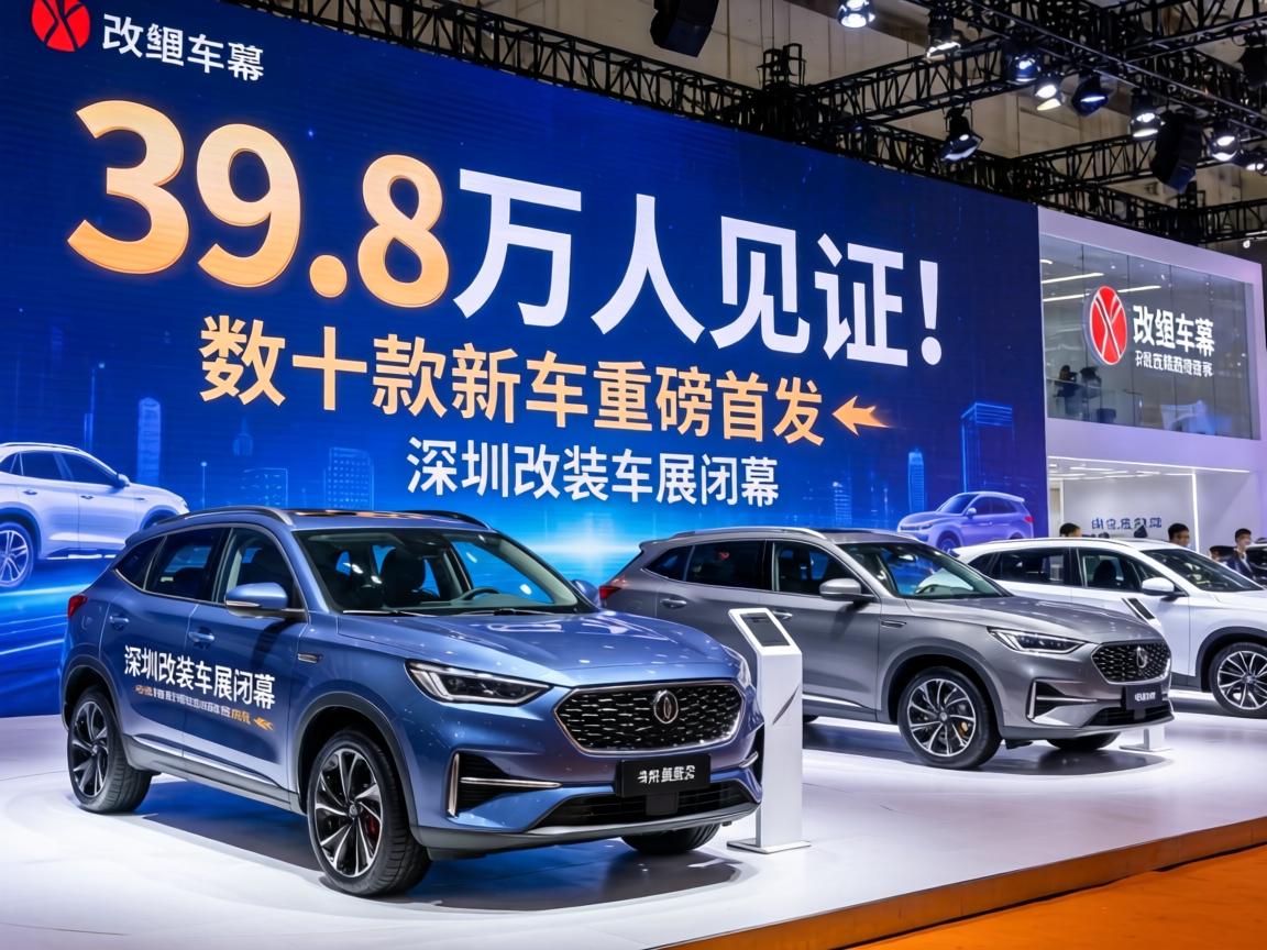 超39.8万人见证!数十款新车重磅首发,深圳改装车展闭幕