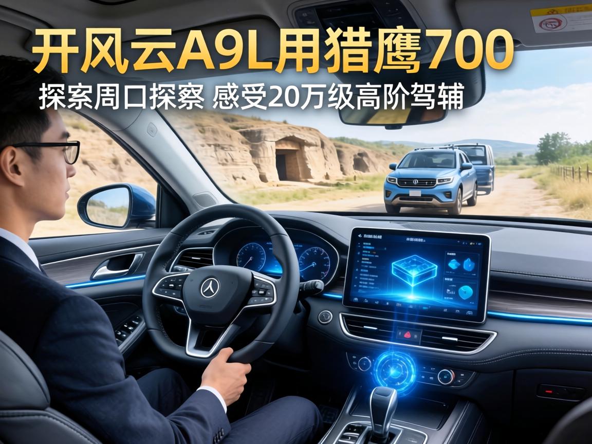 开风云A9L用猎鹰700探访周口店 感受20万级高阶驾辅