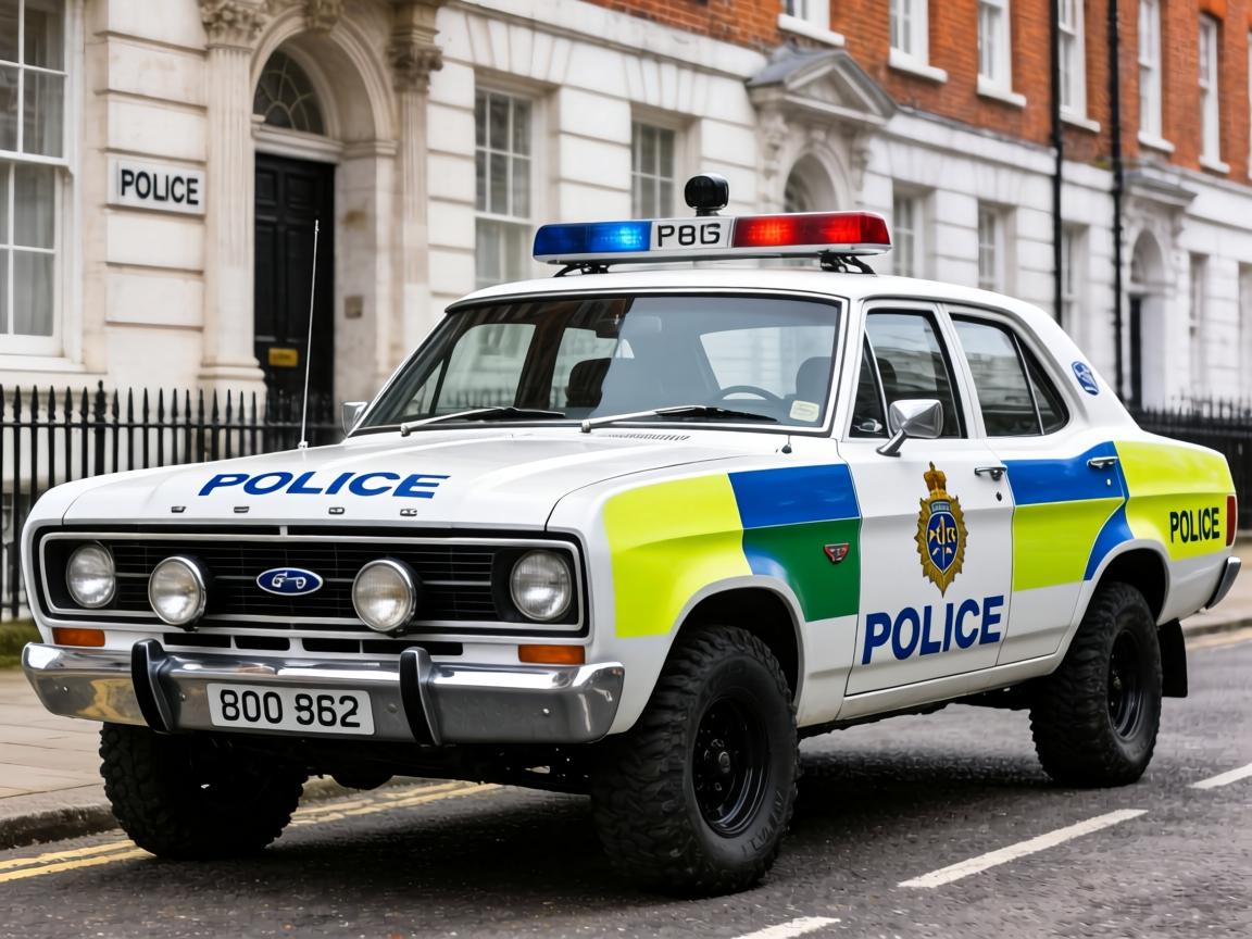1968年全时四驱福特警车，藏着英国警方的秘密计划