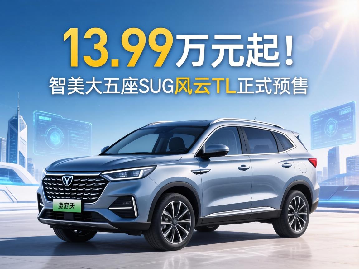 13.99万元起!智美大五座SUV风云T9L正式预售