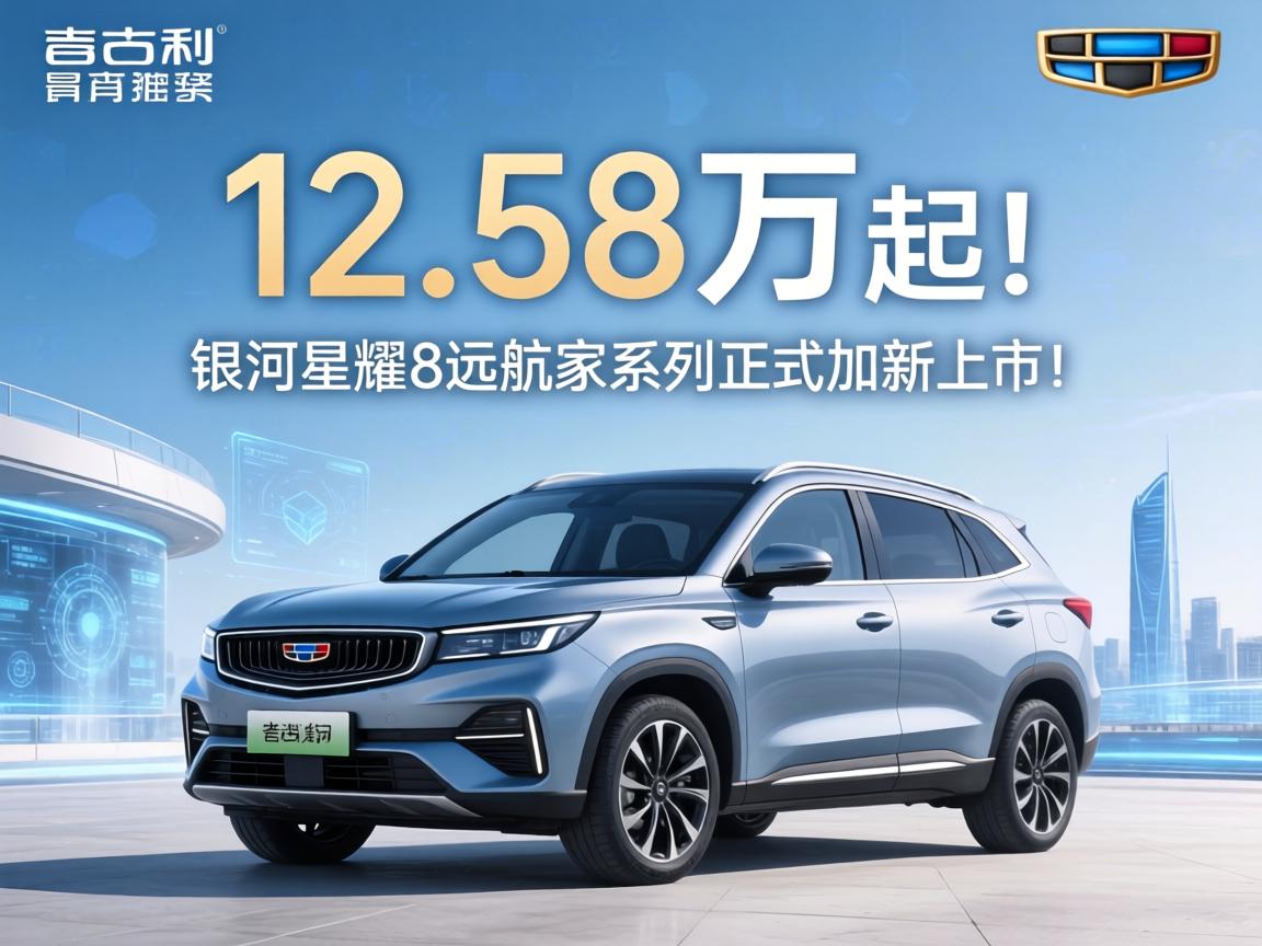 12.58万起！吉利银河星耀8远航家系列正式加新上市！