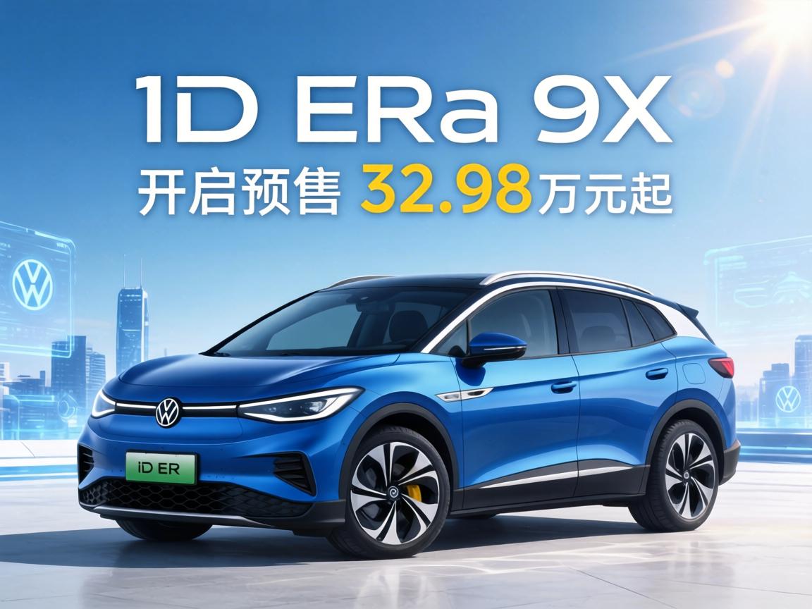 上汽大众ID. ERA 9X开启预售 32.98万元起