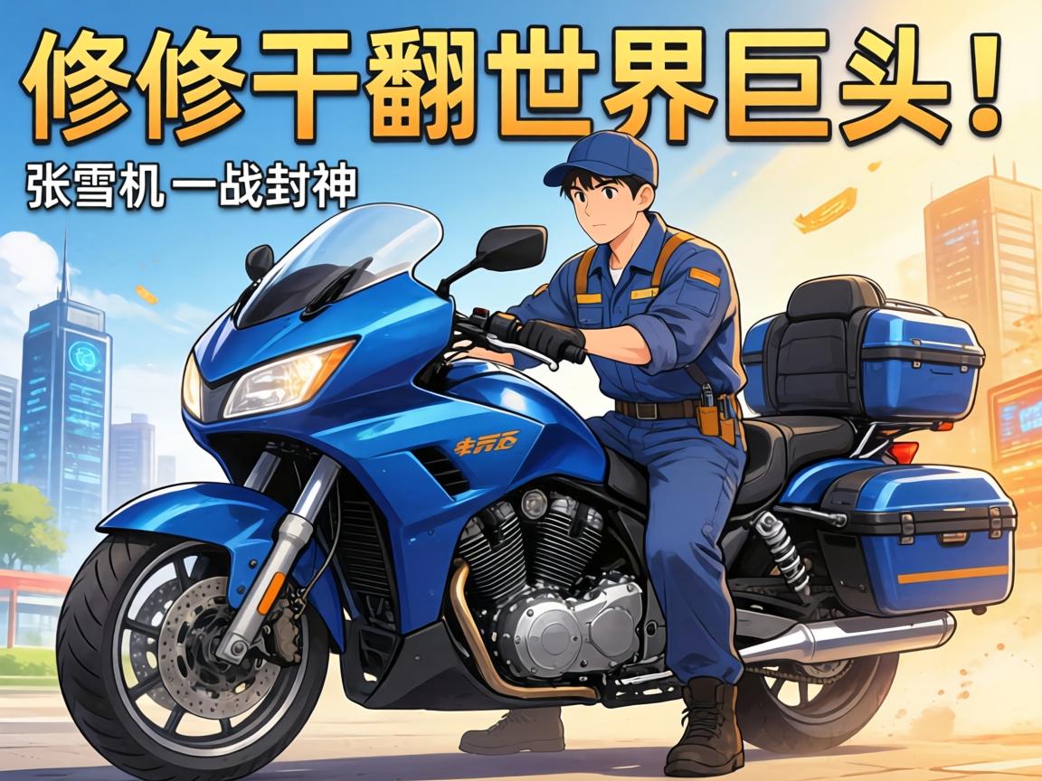 中国修理工，干翻世界巨头！张雪机车一战封神