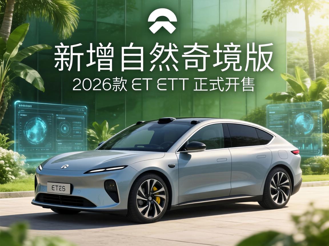 新增自然奇境版,2026款蔚来ET5/ET5T正式开售