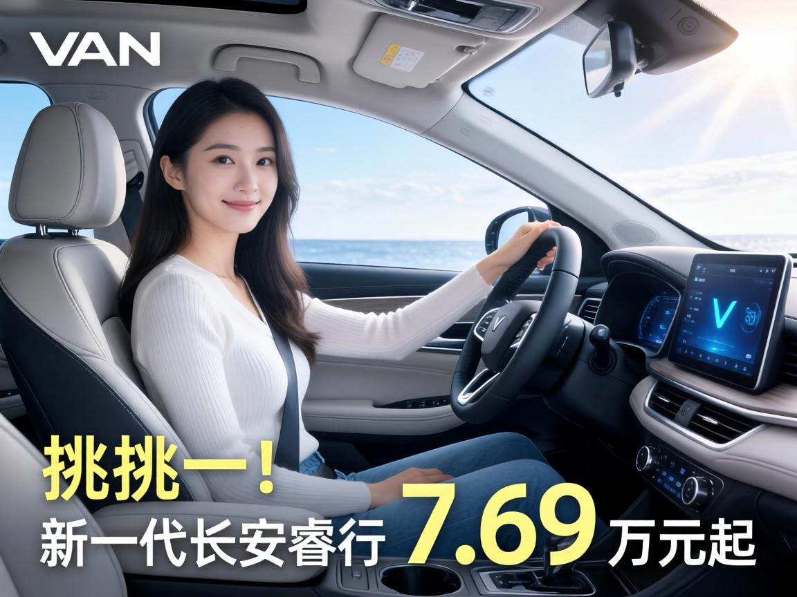 VAN里挑一！新一代长安睿行EV 7.69万元起