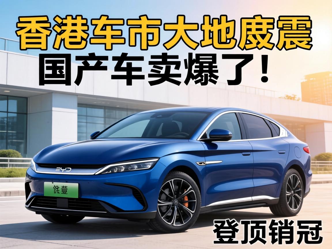 香港车市大地震,国产车卖爆了!比亚迪登顶销冠