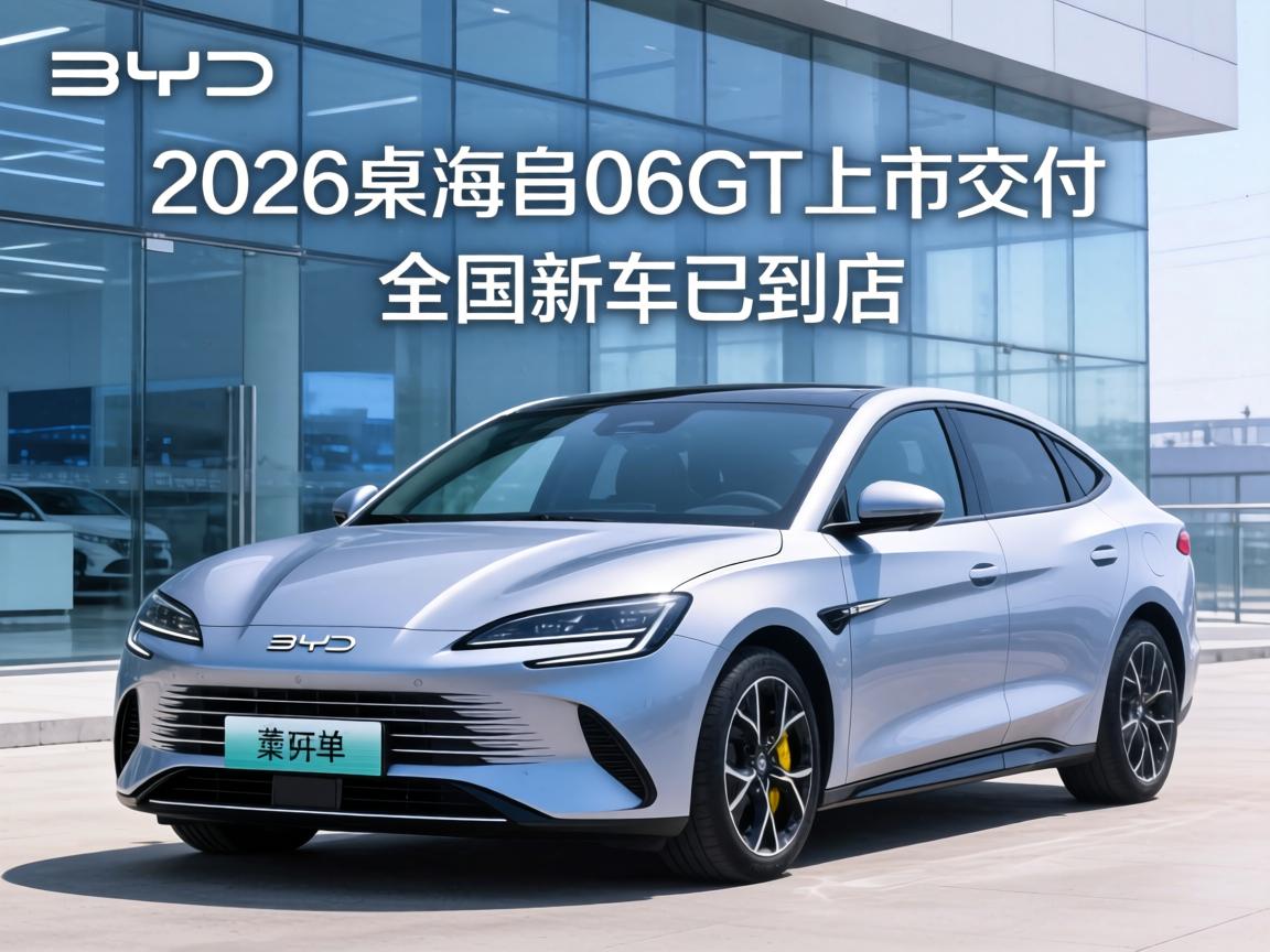 比亚迪2026款海豹06GT上市交付 全国新车已到店