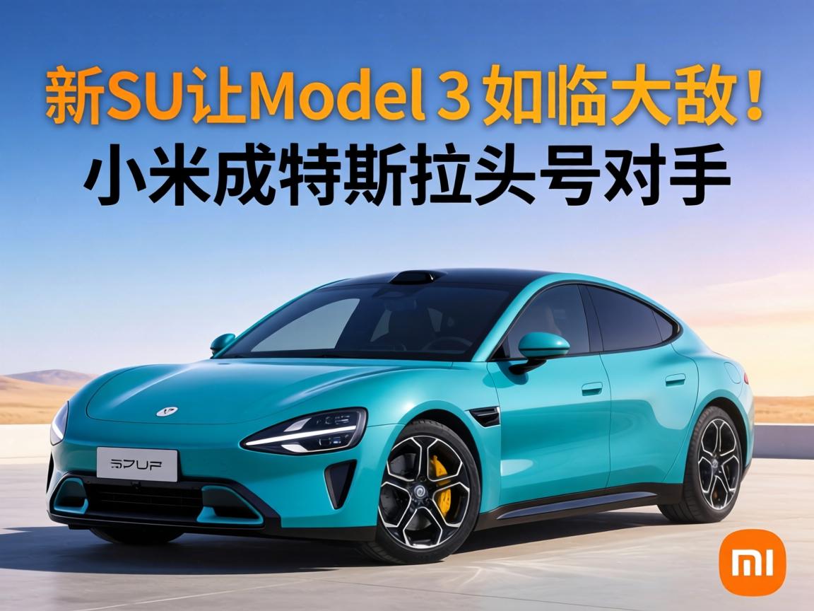 新SU7让Model 3如临大敌！小米成特斯拉头号对手
